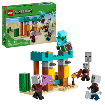 LEGO® Minecraft® 21267 Die Illager-Wüstenpatrouille