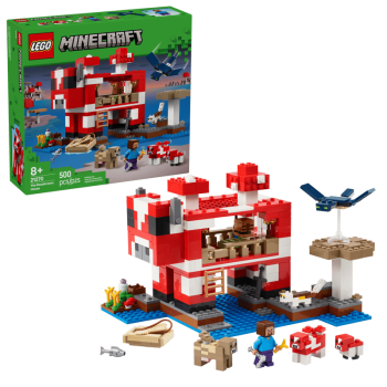 LEGO® Minecraft® 21270 Das Pilzkuh-Haus