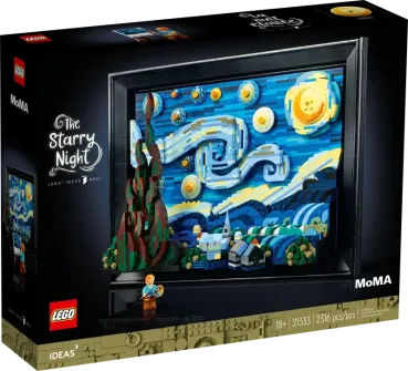 LEGO® Ideas 21333 Vincent van Gogh – Sternennacht