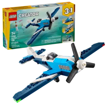 LEGO® Creator 3-in-1-Set 31160 Flieger: Rennflugzeug