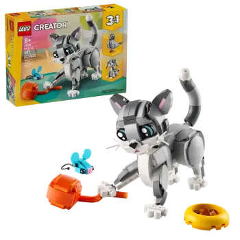 LEGO® Creator 3-in-1-Set 31163 Graue Katze