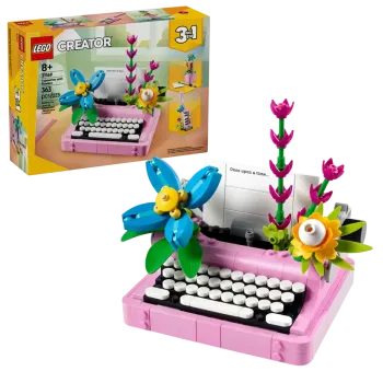 LEGO® Creator 3-in-1-Set 31169 Schreibmaschine mit Blumen