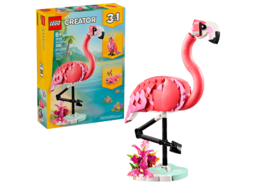 LEGO® Creator 3-in-1-Set 31170 Wilde Tiere: Rosa Flamingo