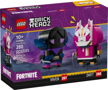 LEGO® BrickHeadz 40884 Drift und Raven Figuren