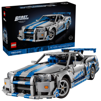 LEGO® Technic 42210 2 Fast 2 Furious Nissan Skyline GT-R (R34) Flitzer