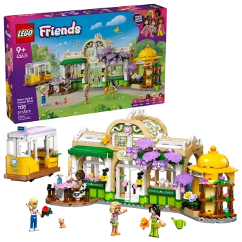 LEGO® Friends 42671 Pflanzencafé und Blumenkiosk