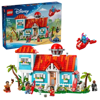 LEGO® Disney™ 43268 Das Strandhaus aus „Lilo und Stitch“
