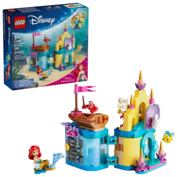 LEGO® Disney™ 43285 Arielles Magisches Mini-Schloss