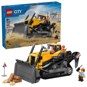 LEGO® City 60466 Gelber Bulldozer