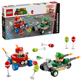 LEGO® Super Mario™ 72034 Mario Kart™ – Baby Mario vs. Baby Luigi