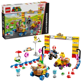 LEGO® Super Mario™ 72036 Mario Kart™ – Baby Peach & Grand Prix–Set