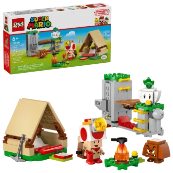 LEGO® Super Mario™ 72040 Kapitän Toad-Camp