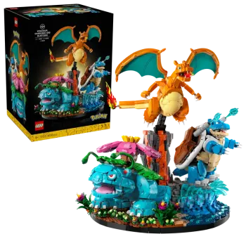 LEGO® Pokémon™ 72153 Bisaflor, Glurak und Turtok