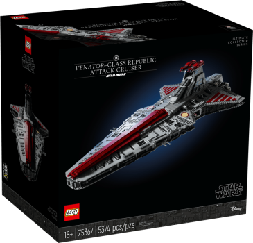 LEGO® Star Wars™ 75367 Republikanischer Angriffskreuzer der Venator-Klasse