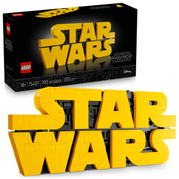 LEGO® Star Wars™ 75407 Star Wars™ Logo aus LEGO Steinen