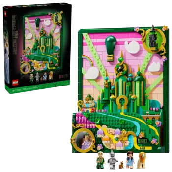 LEGO® Wicked 75685 Emerald City Wandkunst