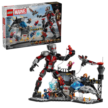 LEGO® Marvel Super Heroes™ 76314 Captain America: Civil War Actionduell