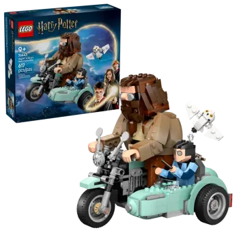 LEGO® Harry Potter™ 76443 Hagrids und Harrys Motorradtour