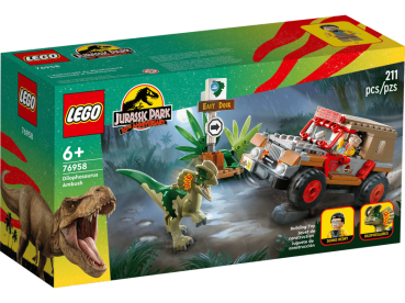LEGO® Jurassic World™ 76958 Hinterhalt des Dilophosaurus