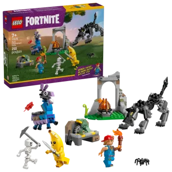 LEGO® Fortnite 77075 Das Lager von Schali und der Zündkerzenkünstlerin