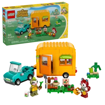 LEGO® Animal Crossing™ 77054 Gerds Wohnwagen & Gärtnerei