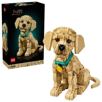 LEGO® Icons 11384 Golden Retriever Welpe