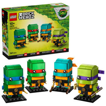 LEGO® BrickHeadz™ 40878 Teenage Mutant Ninja Turtles Figuren