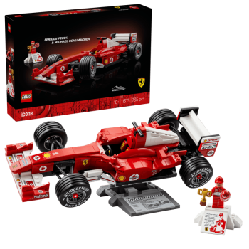 LEGO® Icons 11375 Ferrari F2004 und Michael Schumacher