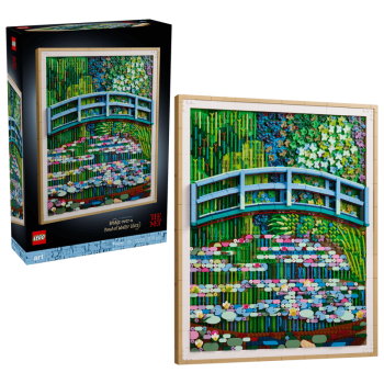 LEGO® Art 31220 Claude Monet – Brücke über einen Seerosenteich