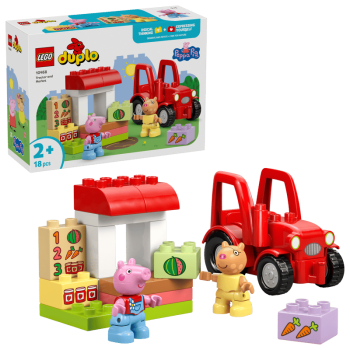 LEGO® DUPLO® Peppa Wutz 10468 Traktor und Marktstand
