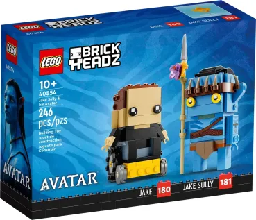 LEGO® BrickHeadz 40554 Jake Sully und sein Avatar