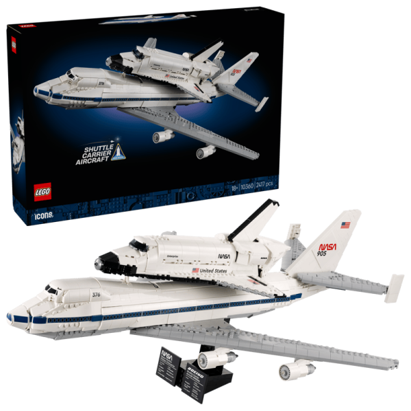 LEGO® Icons 10360 Spaceshuttle-Transport-Jumbo