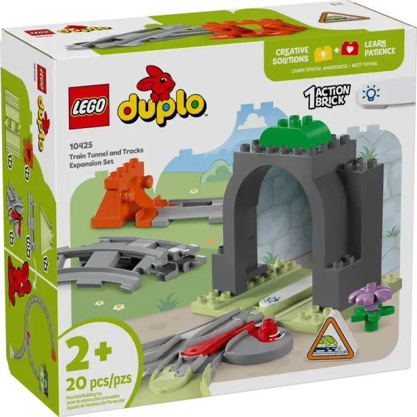LEGO® Duplo® 10425 Eisenbahntunnel und Schienen – Erweiterungsset