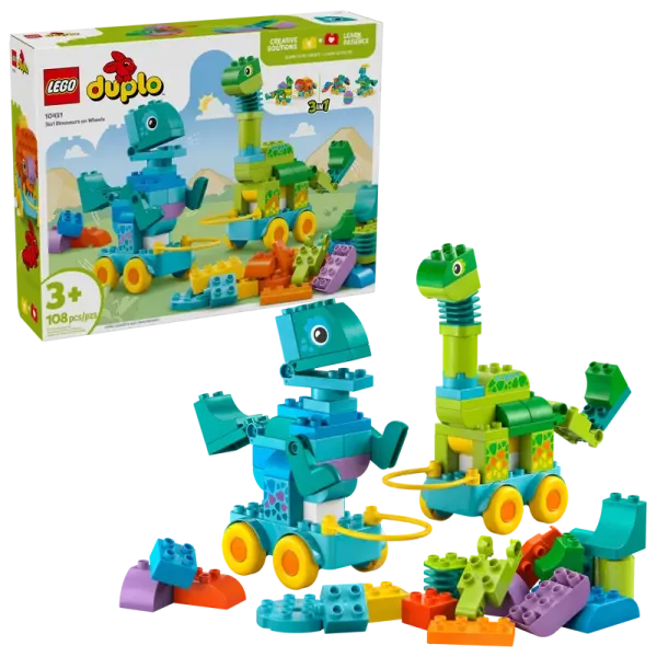 LEGO® Duplo® 10451 Dinos auf Rädern 3-in-1-Set
