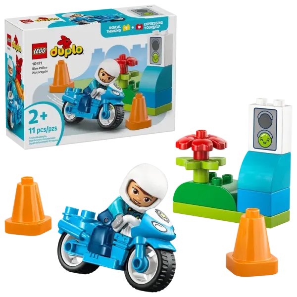 LEGO® Duplo® 10471 Blaues Polizeimotorrad