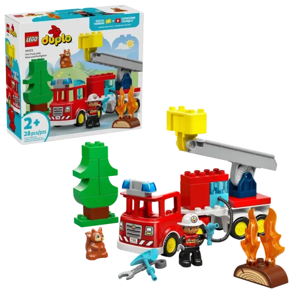 LEGO® Duplo® 10473 Löschauto mit Schlauch und Feuerwehrmann