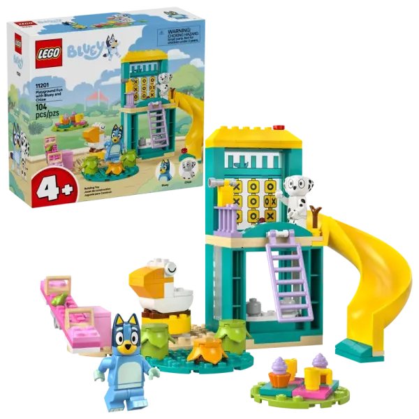 LEGO® Bluey 11201 Bluey und Chloe auf dem Spielplatz