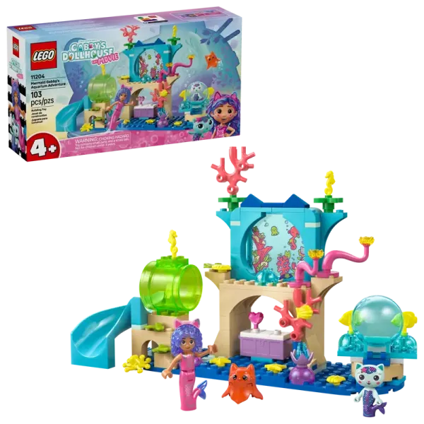 LEGO® Gabbys Puppenhaus 11204 Meerjungfrau Gabbys Aquarium Abenteuer