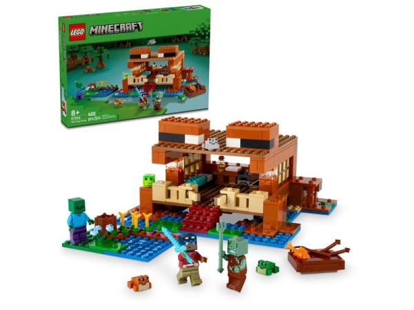 LEGO® Minecraft® 21256 Das Froschhaus