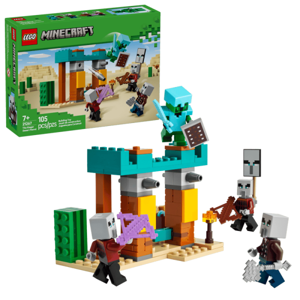 LEGO® Minecraft® 21267 Die Illager-Wüstenpatrouille