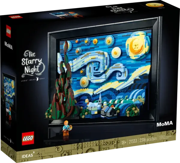 LEGO® Ideas 21333 Vincent van Gogh – Sternennacht