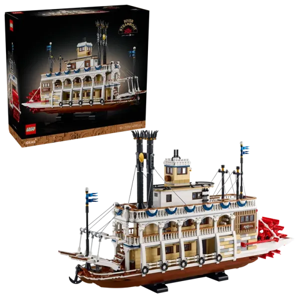LEGO® Ideas 21356 Flussraddampfer