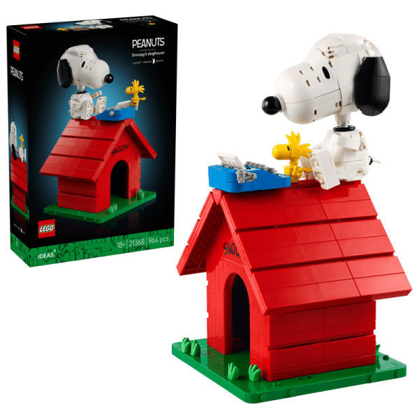LEGO® Ideas 21368 Peanuts: Snoopys Hundehütte