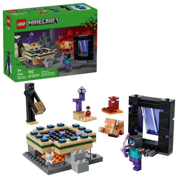 LEGO® Minecraft® 21584 Reise durch Nether und Endportal