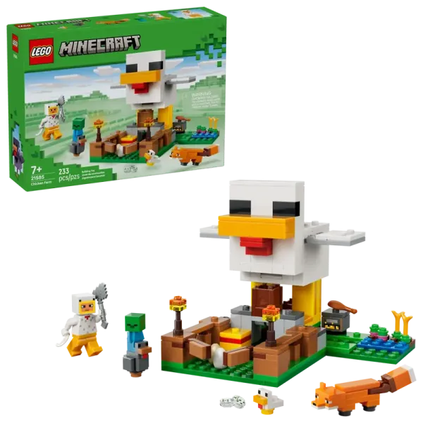 LEGO® Minecraft® 21585 Hühnerfarm
