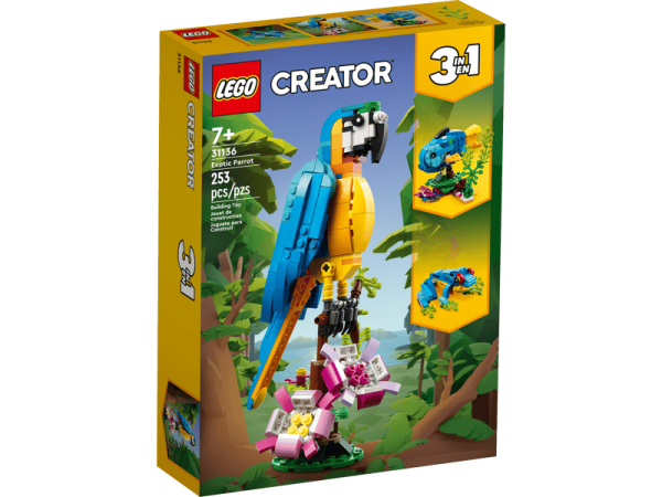 LEGO® Creator 3-in-1-Set 31136 Exotischer Papagei