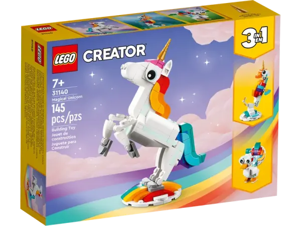 LEGO® Creator 3-in-1-Set 31140 Magisches Einhorn