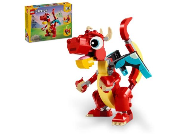 LEGO® Creator 3-in-1-Set 31145 Roter Drache