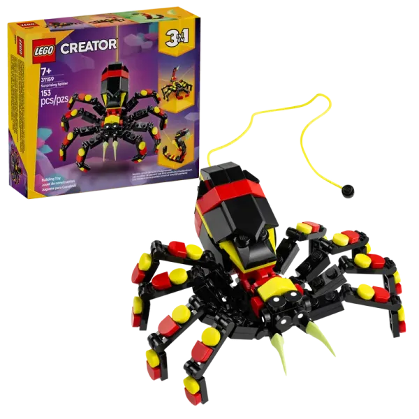 LEGO® Creator 3-in-1-Set 31159 Wilde Tiere: Überraschungsspinne
