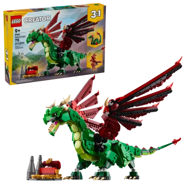 LEGO® Creator 3-in-1-Set 31161 Grüner Drache